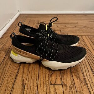 Sorel Black and Brown Athletic Shoes